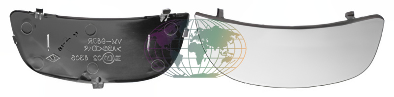 Buitenspiegelglas Bodermann 7206066