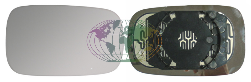 Buitenspiegelglas Bodermann 7254065