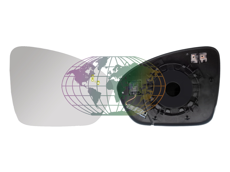 Buitenspiegelglas Bodermann 7288067