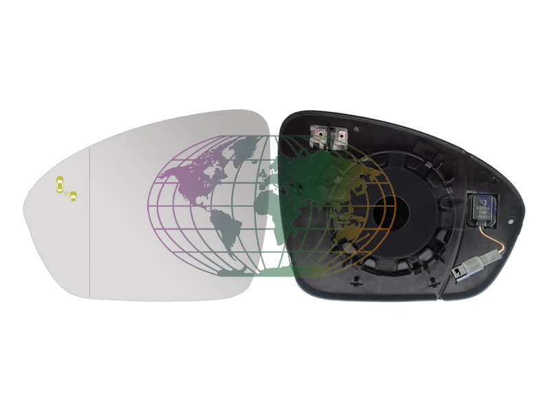 Buitenspiegelglas Bodermann 7288068