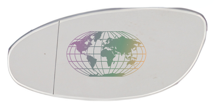 Buitenspiegelglas Bodermann 7292078