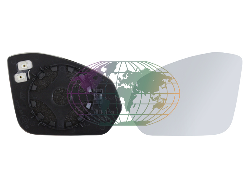 Spiegelglas, buitenspiegel Bodermann 7820064