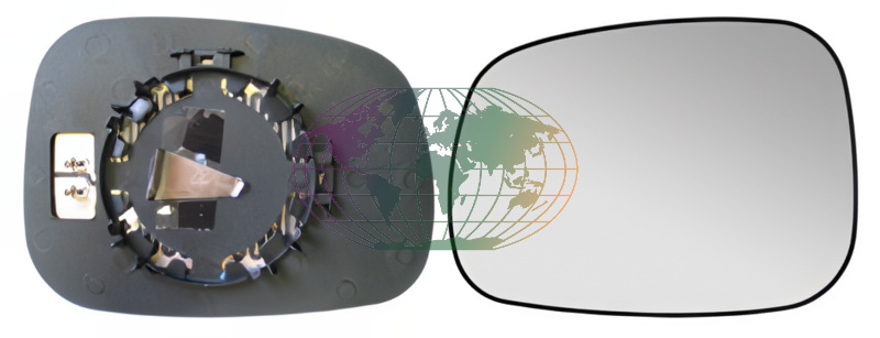 Buitenspiegelglas Bodermann 8216064