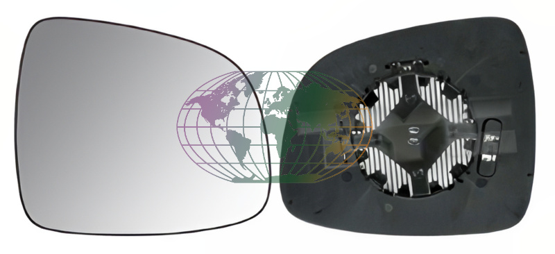 Buitenspiegelglas Bodermann 8261063