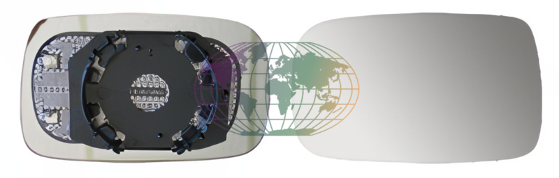 Buitenspiegelglas Bodermann 8805066