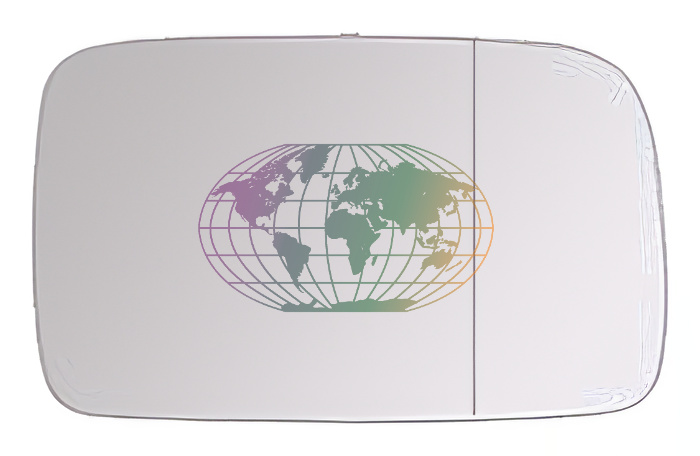 Buitenspiegelglas Bodermann 9244078