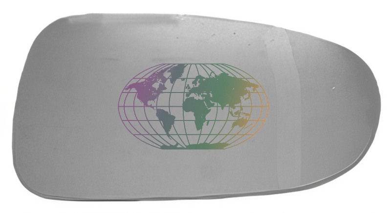 Buitenspiegelglas Bodermann 9295062