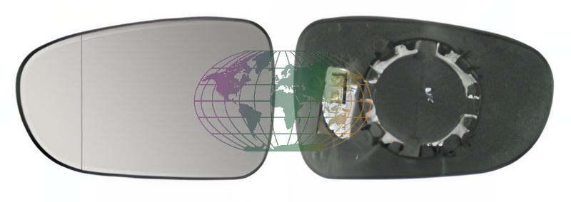 Buitenspiegelglas Bodermann 9296078