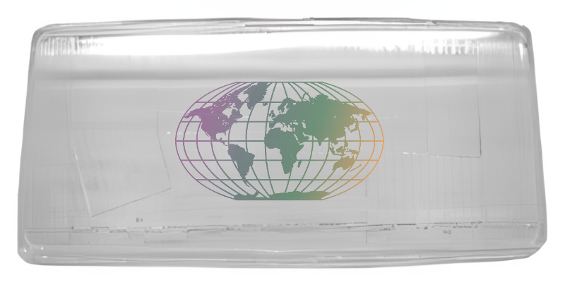 Koplamp glas Bodermann 9644254