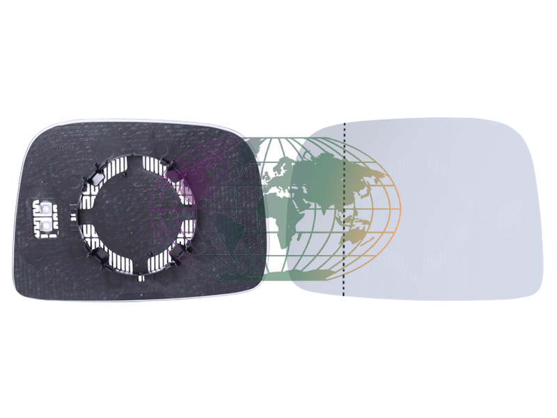 Buitenspiegelglas Bodermann 9685064