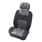 Carpoint Stoelhoesset voor 4-dlg 'Classic' zwart/grijs 10406 Carpoint Stoelhoesset voor 4-dlg 'Classic' zwart/grijs 10406