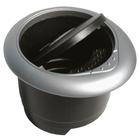 Carpoint Asbak zwart/grijs rond 81033 Carpoint Asbak zwart/grijs rond 81033