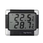 Carpoint Thermometer binne/buiten zwart/zilver 21212 Carpoint Thermometer binne/buiten zwart/zilver 21212