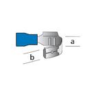 Carpoint Kabelverbinders 562 blauw blister 10st 24026 Carpoint Kabelverbinders 562 blauw blister 10st 24026