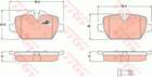 Trw Remblokset GDB1612 Trw Remblokset GDB1612