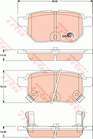 Trw Remblokset GDB3454 Trw Remblokset GDB3454