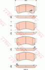 Trw Remblokset GDB3501 Trw Remblokset GDB3501