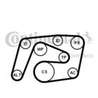 Contitech Poly V-riemen kit 6PK2260K1 Contitech Poly V-riemen kit 6PK2260K1