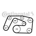 Contitech Poly V-riemen kit 6PK2271K1 Contitech Poly V-riemen kit 6PK2271K1