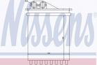 Nissens Kachelradiateur 72040 Nissens Kachelradiateur 72040