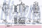 Nissens Airco compressor 890322 Nissens Airco compressor 890322
