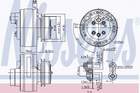 Nissens Airco compressor 890368 Nissens Airco compressor 890368