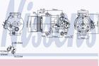 Nissens Airco compressor 89089 Nissens Airco compressor 89089