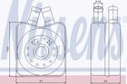 Nissens Oliekoeler motorolie 90607 Nissens Oliekoeler motorolie 90607