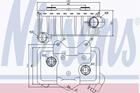 Nissens Oliekoeler motorolie 90582 Nissens Oliekoeler motorolie 90582