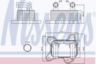 Nissens Oliekoeler motorolie 90682 Nissens Oliekoeler motorolie 90682