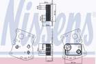 Nissens Oliekoeler motorolie 90943 Nissens Oliekoeler motorolie 90943
