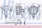 Nissens Kachelventilator 87048 Nissens Kachelventilator 87048