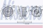 Nissens Kachelventilator 87152 Nissens Kachelventilator 87152