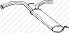Achterdemper Bosal 135721 Achterdemper Bosal 135721