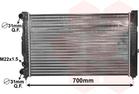 Van Wezel Radiateur 03002123 Van Wezel Radiateur 03002123