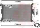 Van Wezel Radiateur 03002233 Van Wezel Radiateur 03002233