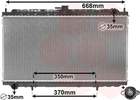 Van Wezel Radiateur 13002181 Van Wezel Radiateur 13002181