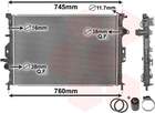 Van Wezel Radiateur 18002425 Van Wezel Radiateur 18002425