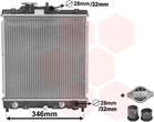 Van Wezel Radiateur 25002122 Van Wezel Radiateur 25002122