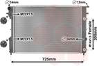 Van Wezel Radiateur 37002202 Van Wezel Radiateur 37002202