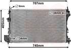 Van Wezel Radiateur 37002338 Van Wezel Radiateur 37002338