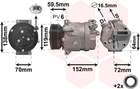 Van Wezel Airco compressor 3700K279 Van Wezel Airco compressor 3700K279