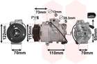 Airco compressor Van Wezel 7600k018 Airco compressor Van Wezel 7600k018