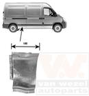 Van Wezel Spatbord deel 4387146 Van Wezel Spatbord deel 4387146