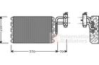Van Wezel Airco verdamper 3000V002 Van Wezel Airco verdamper 3000V002