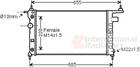 Van Wezel Radiateur 37002184 Van Wezel Radiateur 37002184