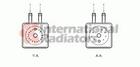 Van Wezel Oliekoeler motorolie 58003148 Van Wezel Oliekoeler motorolie 58003148