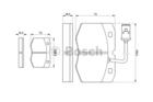 Bosch Remblokset 0 986 424 240 Bosch Remblokset 0 986 424 240