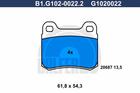 Galfer Remblokset B1.G102-0022.2 Galfer Remblokset B1.G102-0022.2