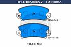 Galfer Remblokset B1.G102-0065.2 Galfer Remblokset B1.G102-0065.2